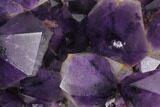 Deep Purple Amethyst Crystal Cluster With Huge Crystals #148704-2